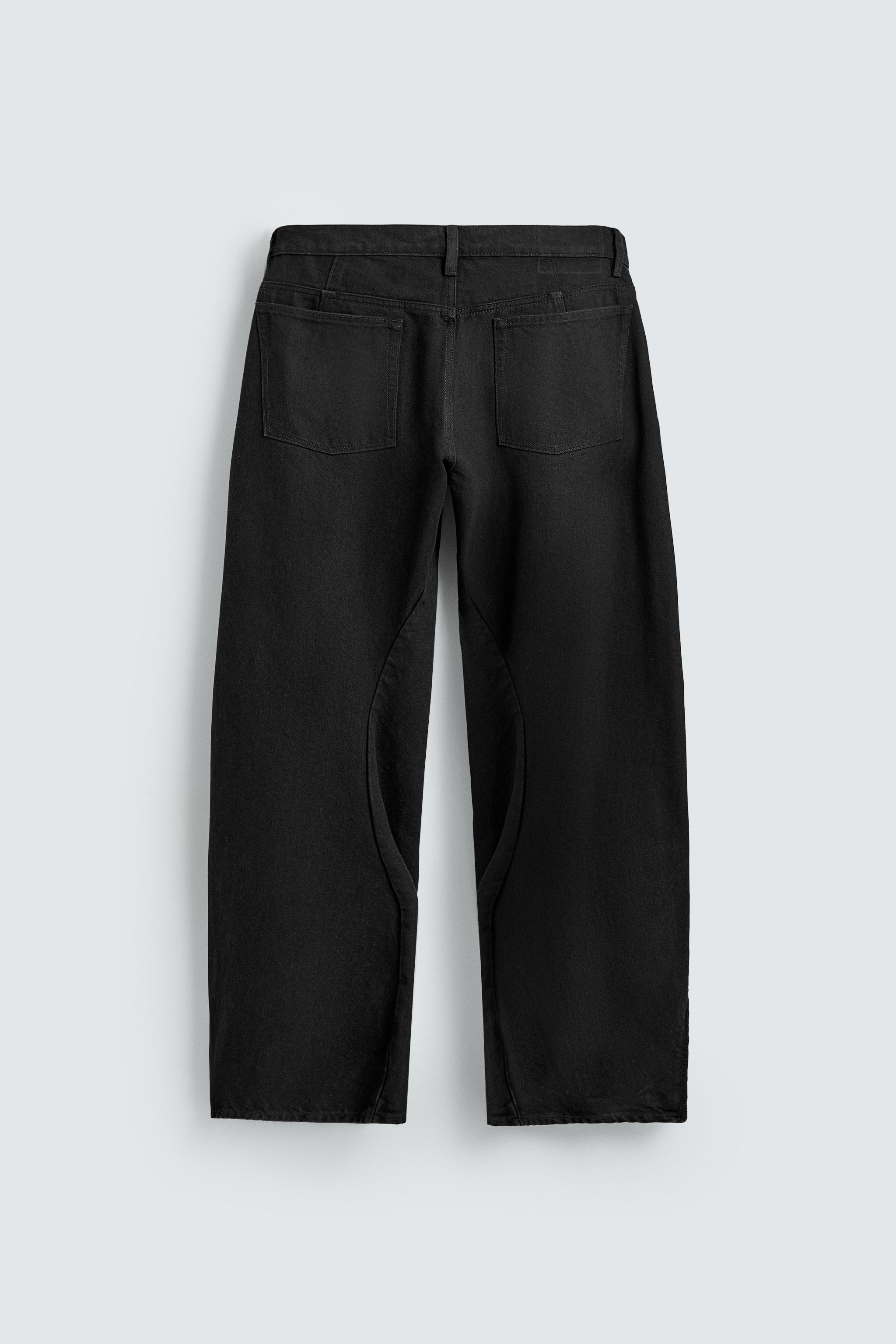 JEAN BARREL FIT À ZIPS